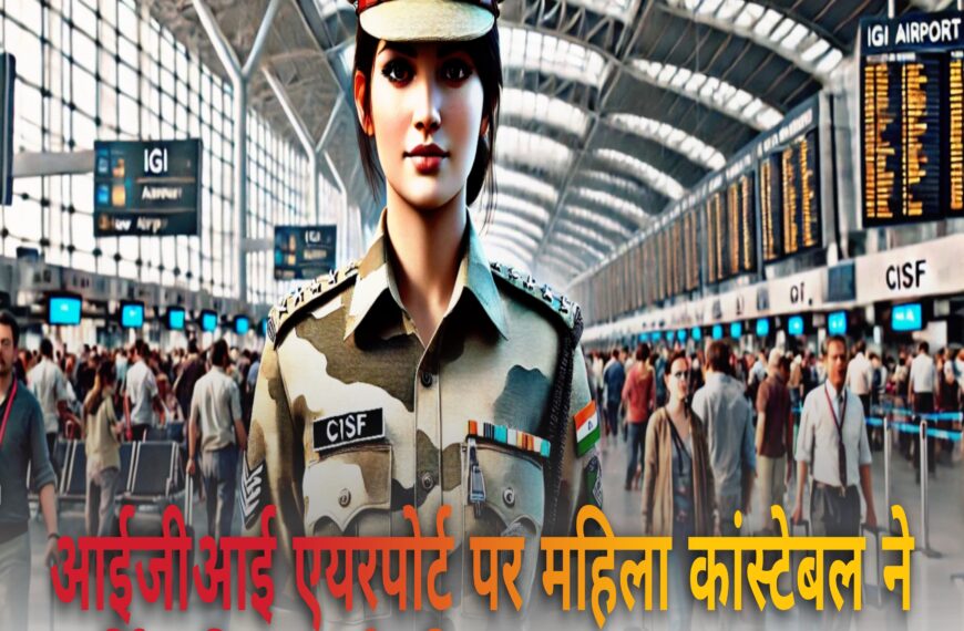 IGI Airport की दुखद कहानी: CISF महिला कांस्टेबल…